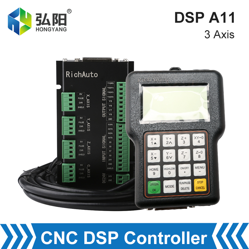 Richauto A11 Dsp Controller 3 Axis - Hycnc Dsp Richauto Original 3 Axis