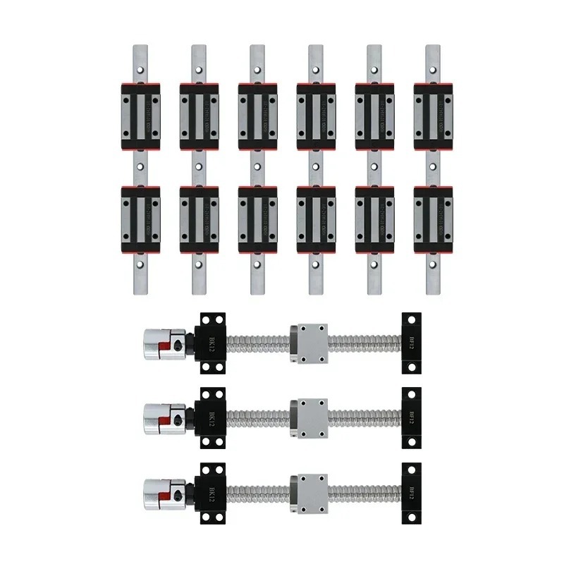 linear rails linear guides 2pc - Hgr20 Linear Guide Rail Ballscrew Set review and price