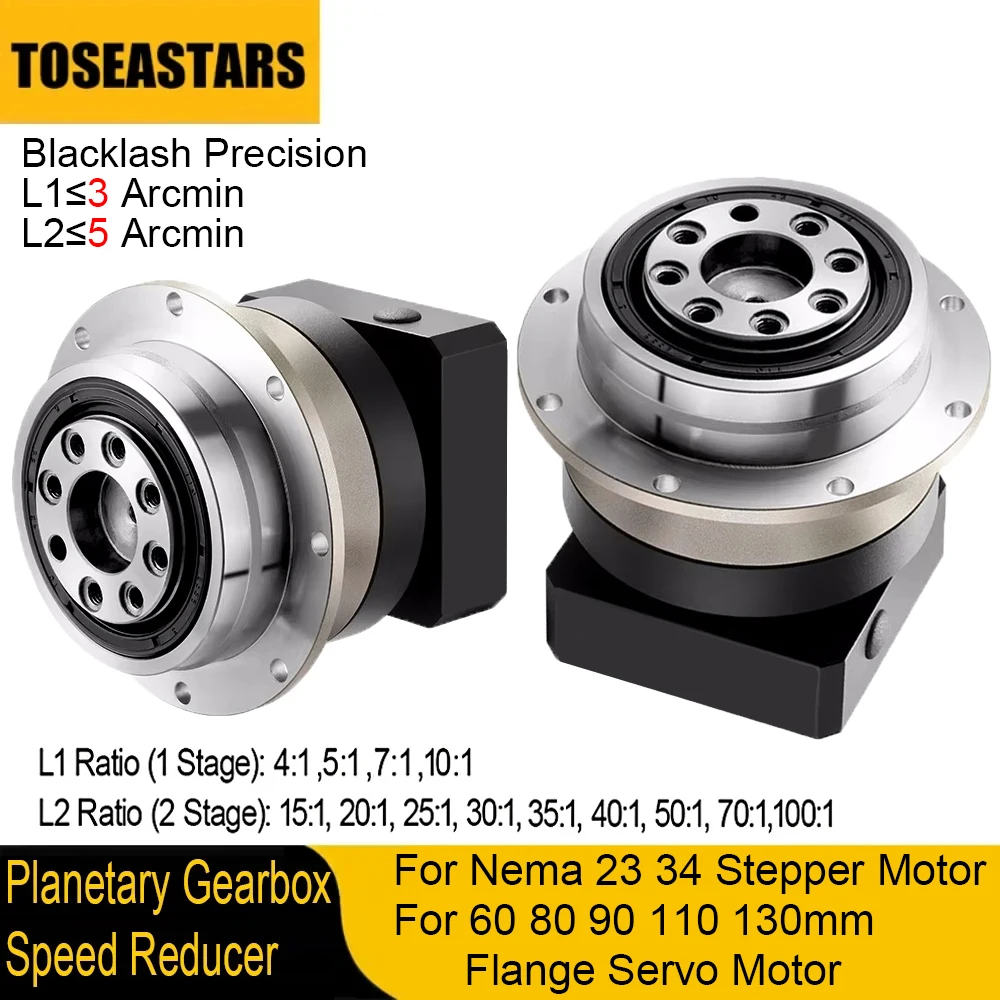 High Precision Helical Gear Re - Planetary Gearbox Reducer Nema 23 34 review and price