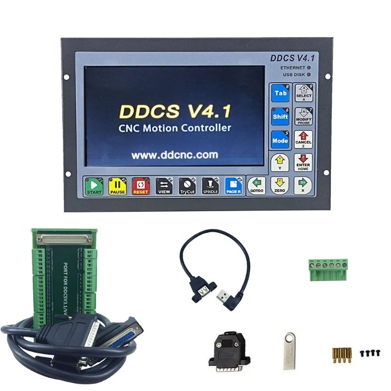 DDCS V4.1 Standalone Motion Co - Ddcs V4.1 4 Axis Cnc Offline Controller review and price
