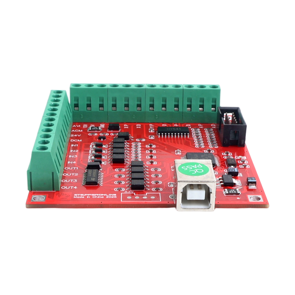 4-Axis USB CNC Breakout Board  - Mach3 Usb Cnc Controller 4 Axis 100Khz review and price