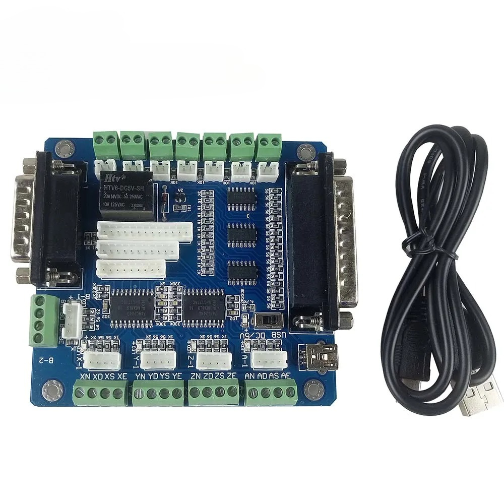 Mach3 5 Axis CNC Breakout Cont - 5 Axis Cnc Breakout Board Interface Mach3 review and price