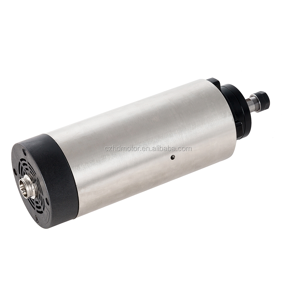 CNC Spindle Motor Kit 80MM 1.5 - Air Cooled 1.5Kw Spindle Motor Inverter 110V review and price